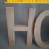 Set Decoratieve Letters 'HOME' - Industriële Look (15 cm)