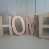 Set Decoratieve Letters 'HOME' - Industriële Look (15 cm)