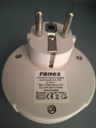 Ranex Overspanningsbeveiliging RX-2568 - Bescherm uw Elektronica