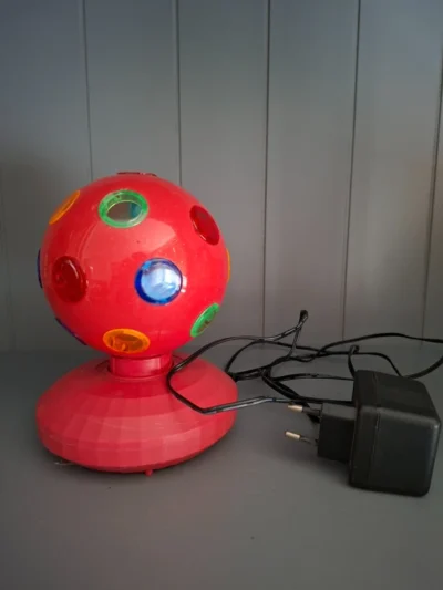 Roterende Discobal / Feestlamp op Voet - Plug & Play Sfeerverlichting