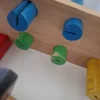 1762950441 (2) Houten Hamertje Tik / Hamerbank Speelgoed
