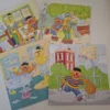Sesamstraat Houten Puzzelbox - 4 Puzzels in 1 (Bert & Ernie)