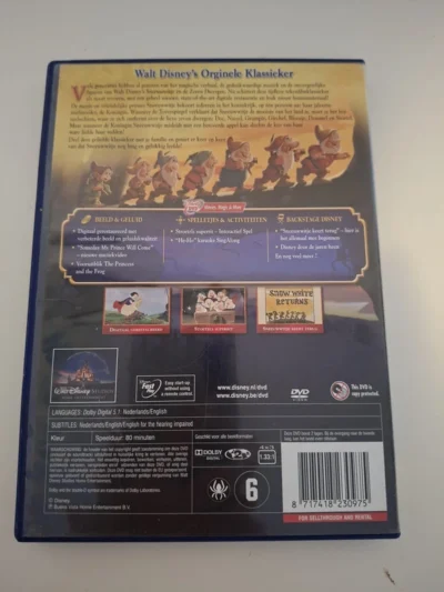 Disney Klassieker DVD: Sneeuwwitje en de Zeven Dwergen - 2 Disc Deluxe Edition