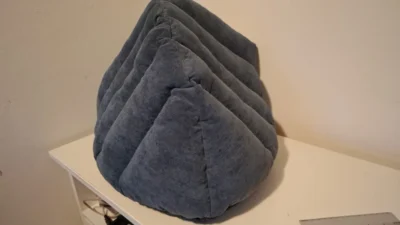 Iglo Huisje / Kattenmand - Pluche Voering - Blauwgrijs