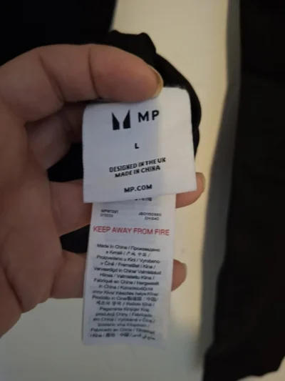 MP (Myprotein) Shape Seamless Legging - Hoge Taille - Zwart (Maat L)