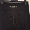 CACOSA Scrunch Butt Legging - Hoge Taille - Zwart (Maat 1XL)