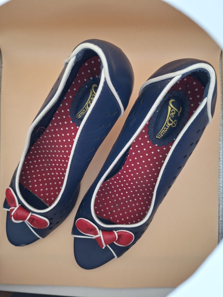 Vintage Stijl Peep-Toe Hakken - Joe Browns (Maat 39)