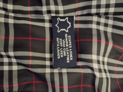 Zwart Leren Jasje / Colbert - Per Voi (Maat 38/M)