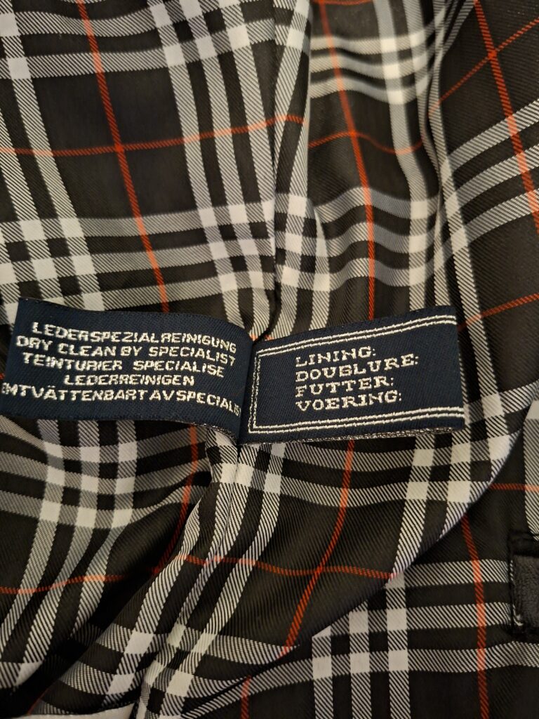 Zwart Leren Jasje / Colbert - Per Voi (Maat 38/M)