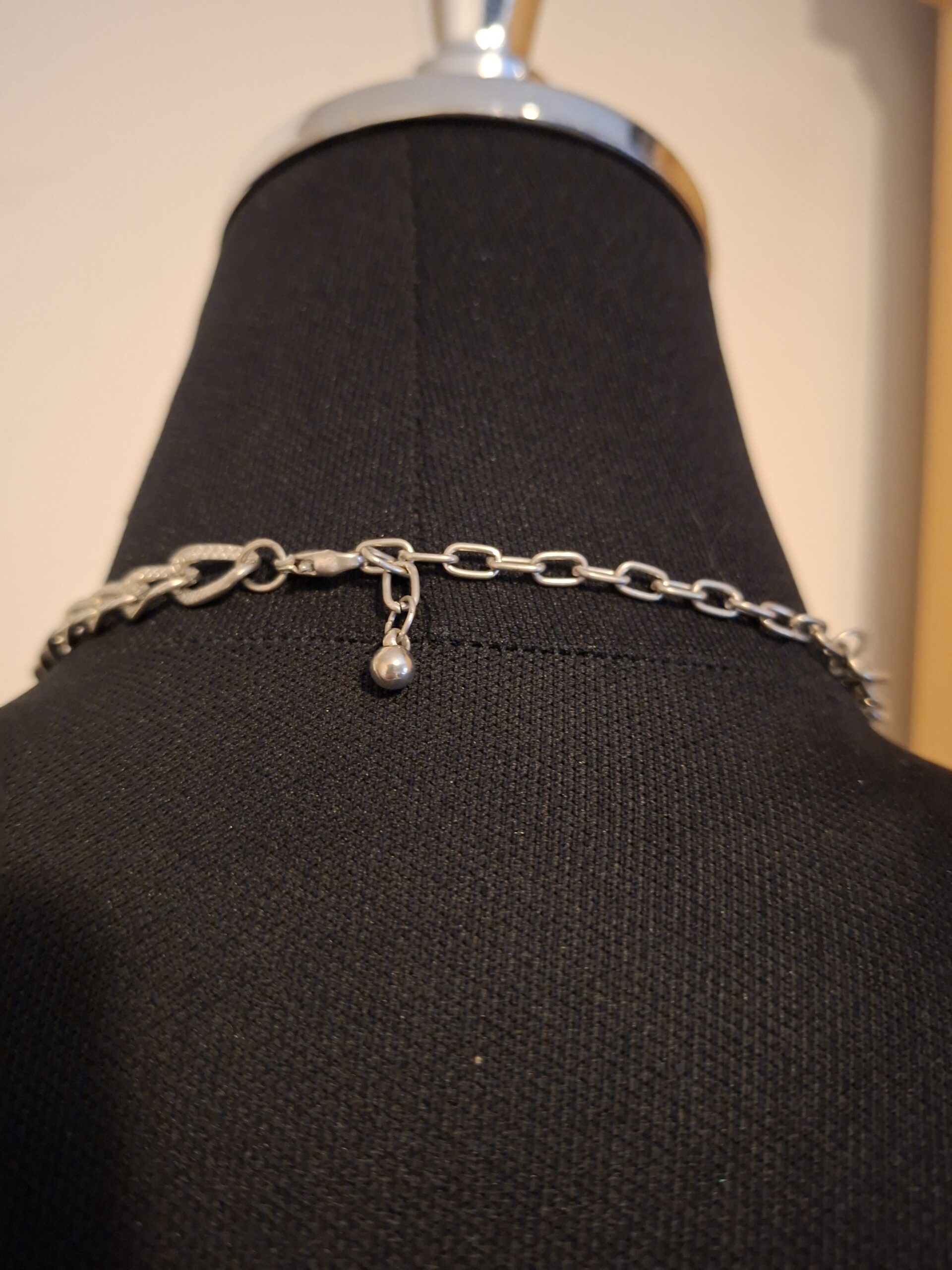 Rijkgevulde Clusterketting met Parels & Kristallen - Afbeelding 4