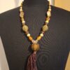 Lange Bohemian Statement Ketting met Kwast (Tassel)
