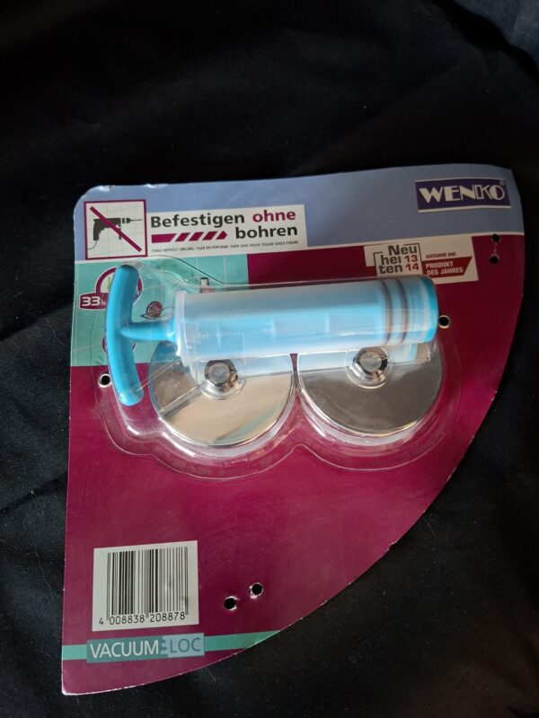 Wenko Hoekrekje Badkamer - Vacuum-Loc Systeem - Bevestigen Zonder Boren