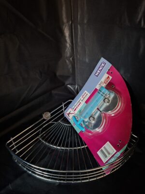 Wenko Hoekrekje Badkamer - Vacuum-Loc Systeem - Bevestigen Zonder Boren