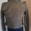 Trendy Olijfgroen Bikerjack / Suède-look Jasje - Primark - Maat 36