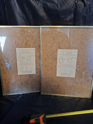 Set van 2 Goudkleurige Galeriewissellijsten - 30x40 cm - V&D Select