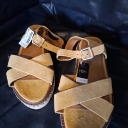 Nieuw! Next Forever Comfort Suède Sandalen - Maat 40 - Oorspronkelijk £40