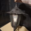 Klassieke Zwarte Buitenlamp - IP44 - Spinnenvrij Te Maken!