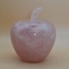 Decoratieve Appel van Rozenkwarts (7,5 cm)