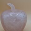 Decoratieve Appel van Rozenkwarts (7,5 cm)