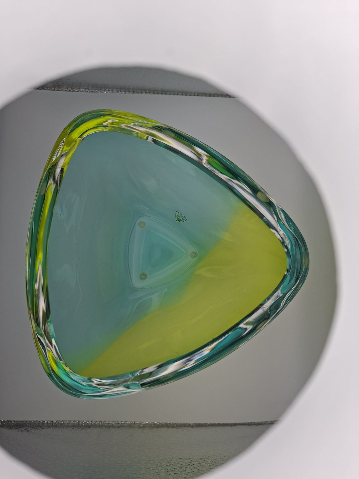 Orrefors "Kantra" Schaal - Sven Palmqvist - Zweeds Design - Afbeelding 5