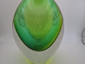 Gesigneerde Seguso Sommerso Vaas - Flavio Poli Stijl (ca. 1960)