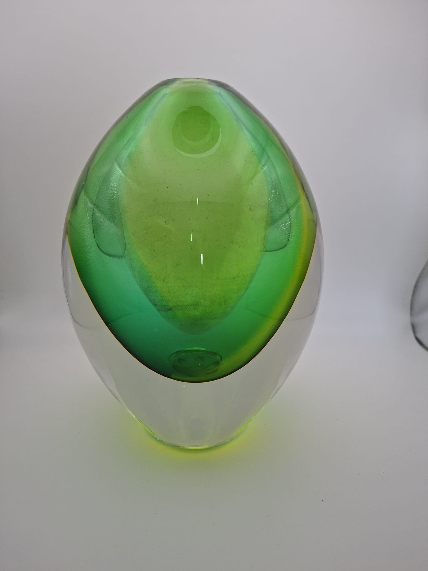 Gesigneerde Seguso Sommerso Vaas - Flavio Poli Stijl (ca. 1960)