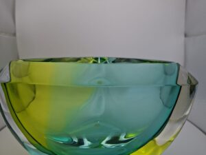 Orrefors "Kantra" Schaal - Sven Palmqvist - Zweeds Design