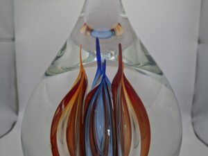 Gesigneerd Glaskunst Han Huss (1992) | Leerdam Stijl | Uniek