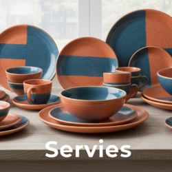 Set van 2 Glazen Schaaltjes - Craquelé / Gebarsten Glas Look - Mintgroen/Wit