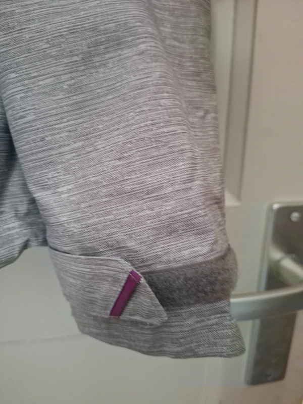 Decathlon Quechua Wandeljas Grijs Waterdicht Dames Maat S - Afbeelding 6