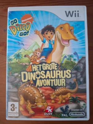 Nintendo Wii Go Diego Go Het Grote Dinosaurus Avontuur Game
