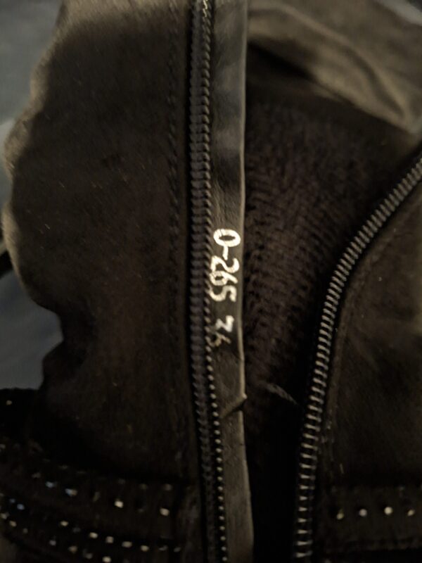 Super Me Zwarte Suède-look Enkellaarsjes met Dunne Hak (Maat 36)