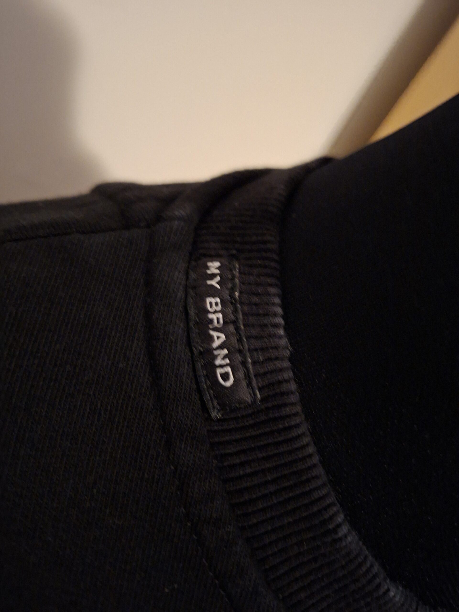 MY BRAND Exclusive Zwarte Sweater met Doodskop van Steentjes (Maat XL) - Afbeelding 3