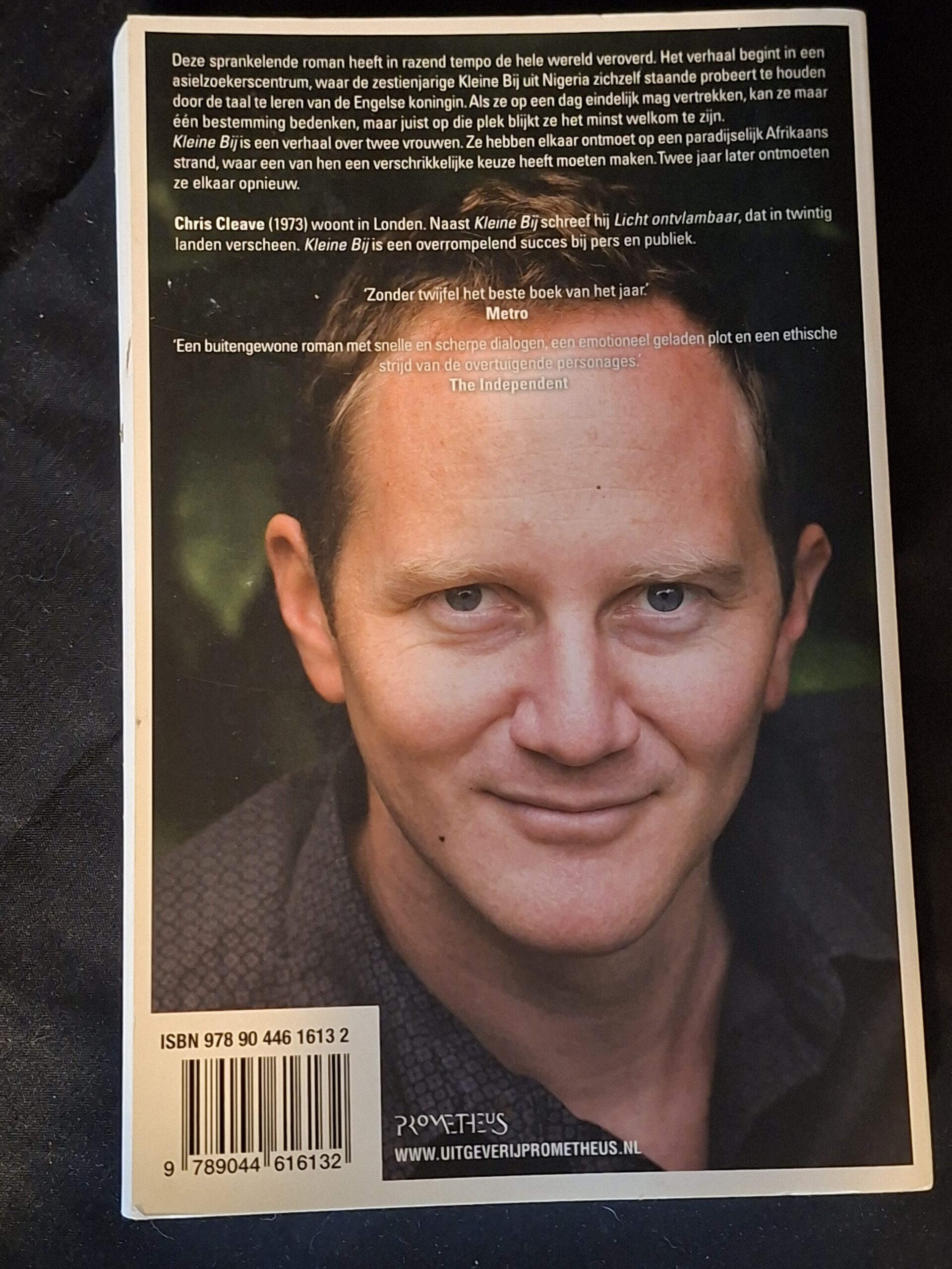 Chris Cleave Kleine Bij Prometheus Roman Bestseller Literair - Afbeelding 2