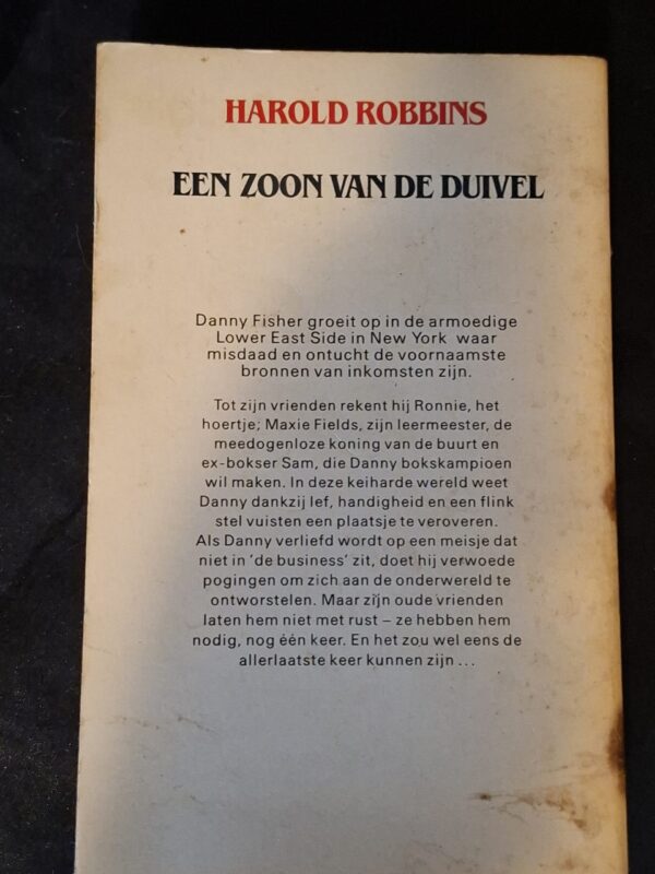 Harold Robbins Een Zoon van de Duivel De Boekerij 1986 Bestseller