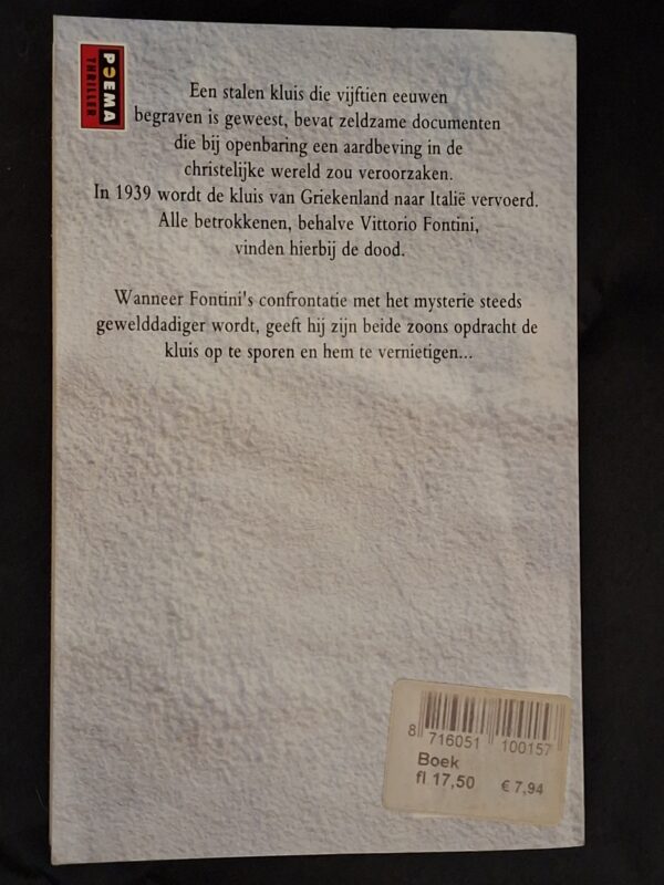 Robert Ludlum De Fontini Strijders Poema Thriller Mysterie WOII