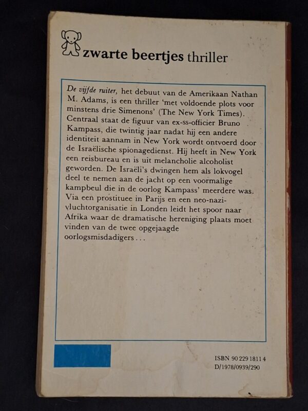 20251203_110345 Nathan M. Adams De Vijfde Ruiter Zwarte Beertjes Thriller Spionage