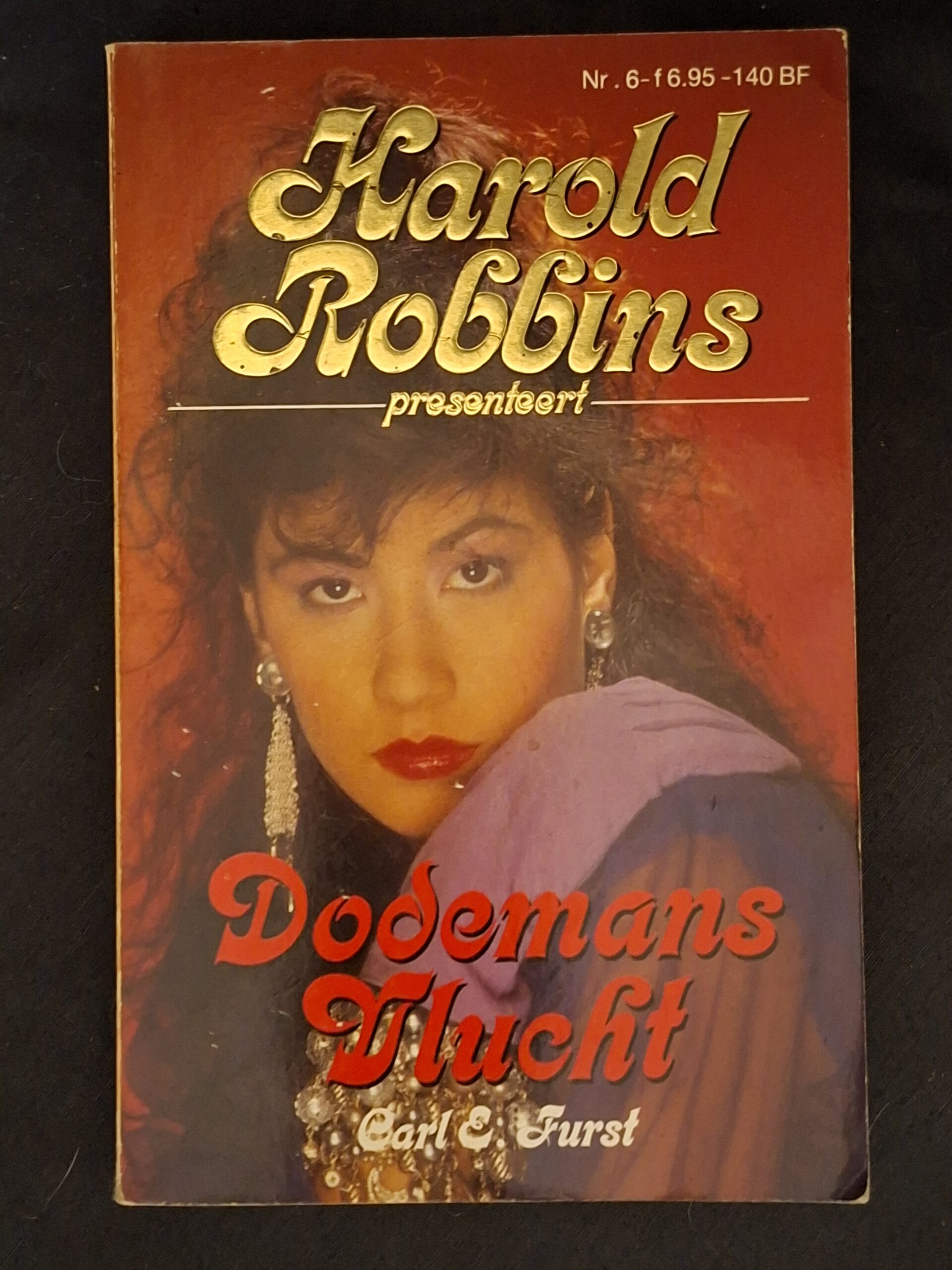 20251203_110424 Carl G. Durst Dodemans vlucht Presentboek Harold Robbins 1990