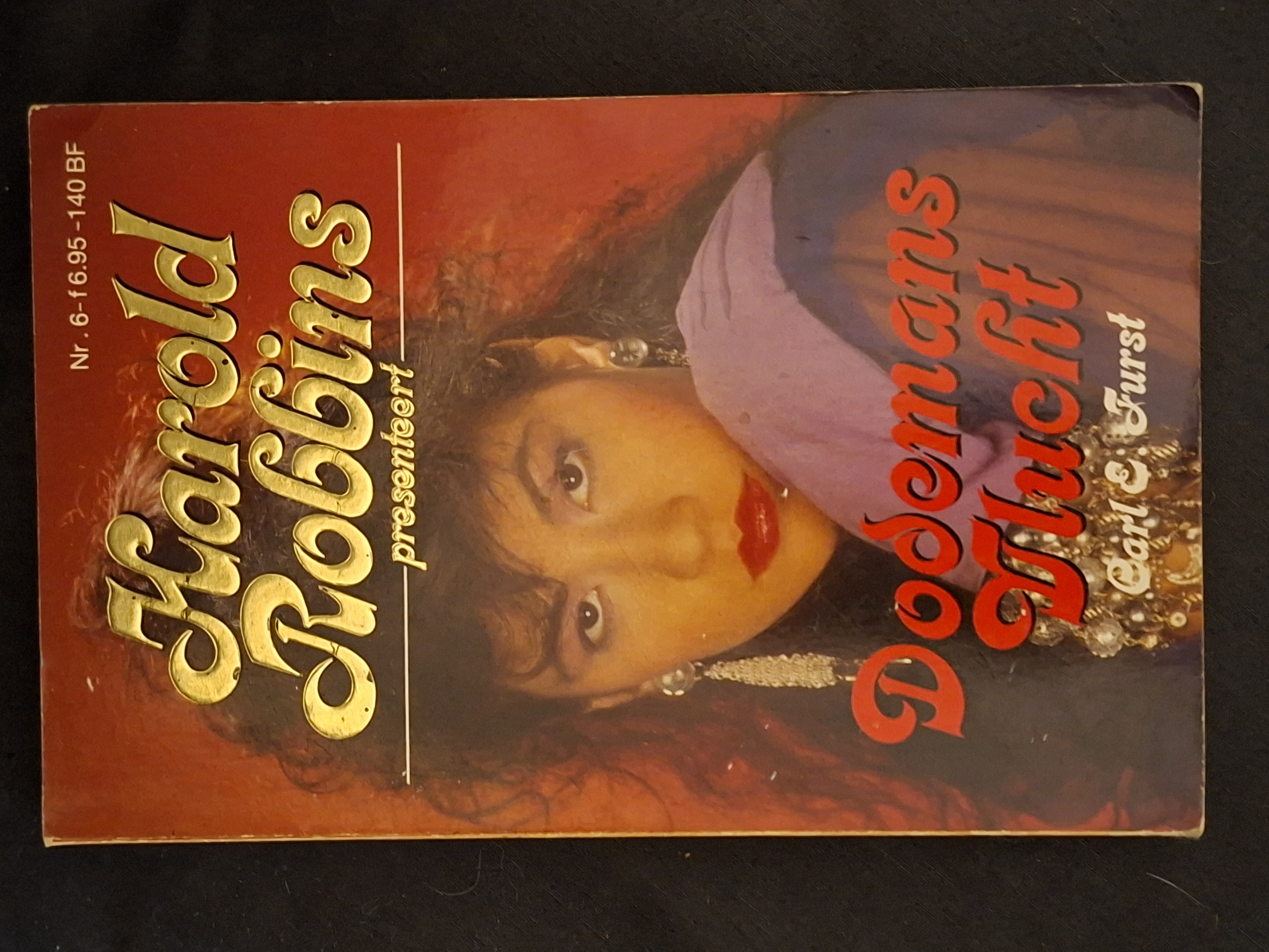 Carl G. Durst Dodemans vlucht Presentboek Harold Robbins 1990