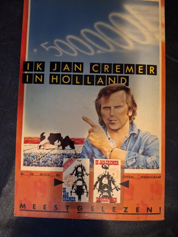 Ik Jan Cremer in Holland Vintage Bestseller De Bezige Bij 1979