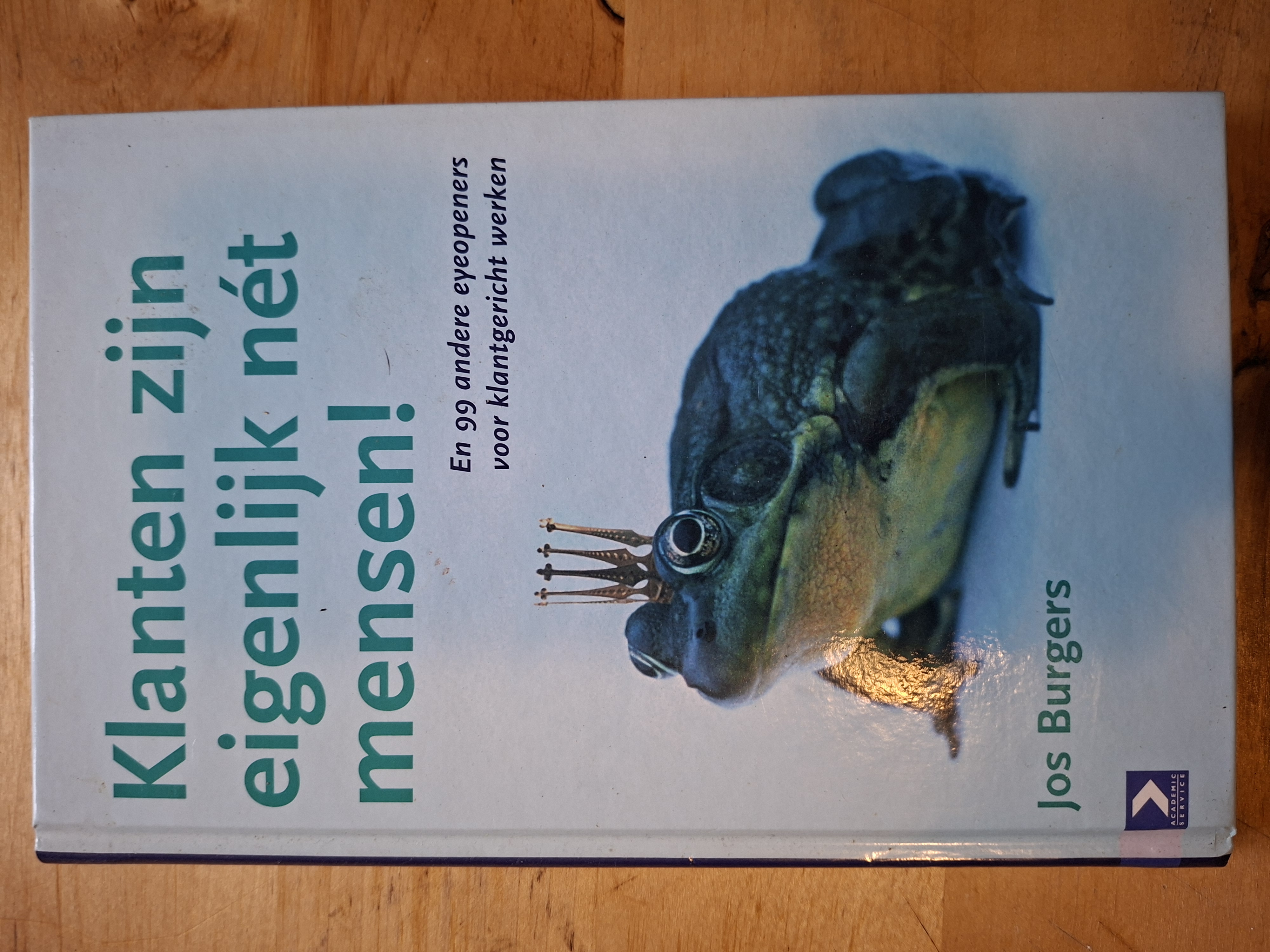 Jos Burgers Klanten Zijn Eigenlijk Nét Mensen Academic Service Marketing