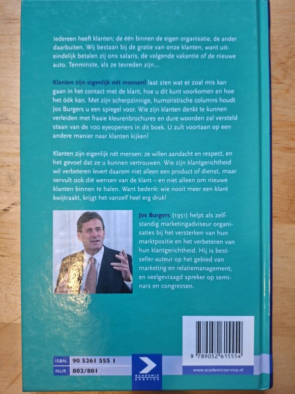 20251204_151302 Jos Burgers Klanten Zijn Eigenlijk Nét Mensen Academic Service Marketing