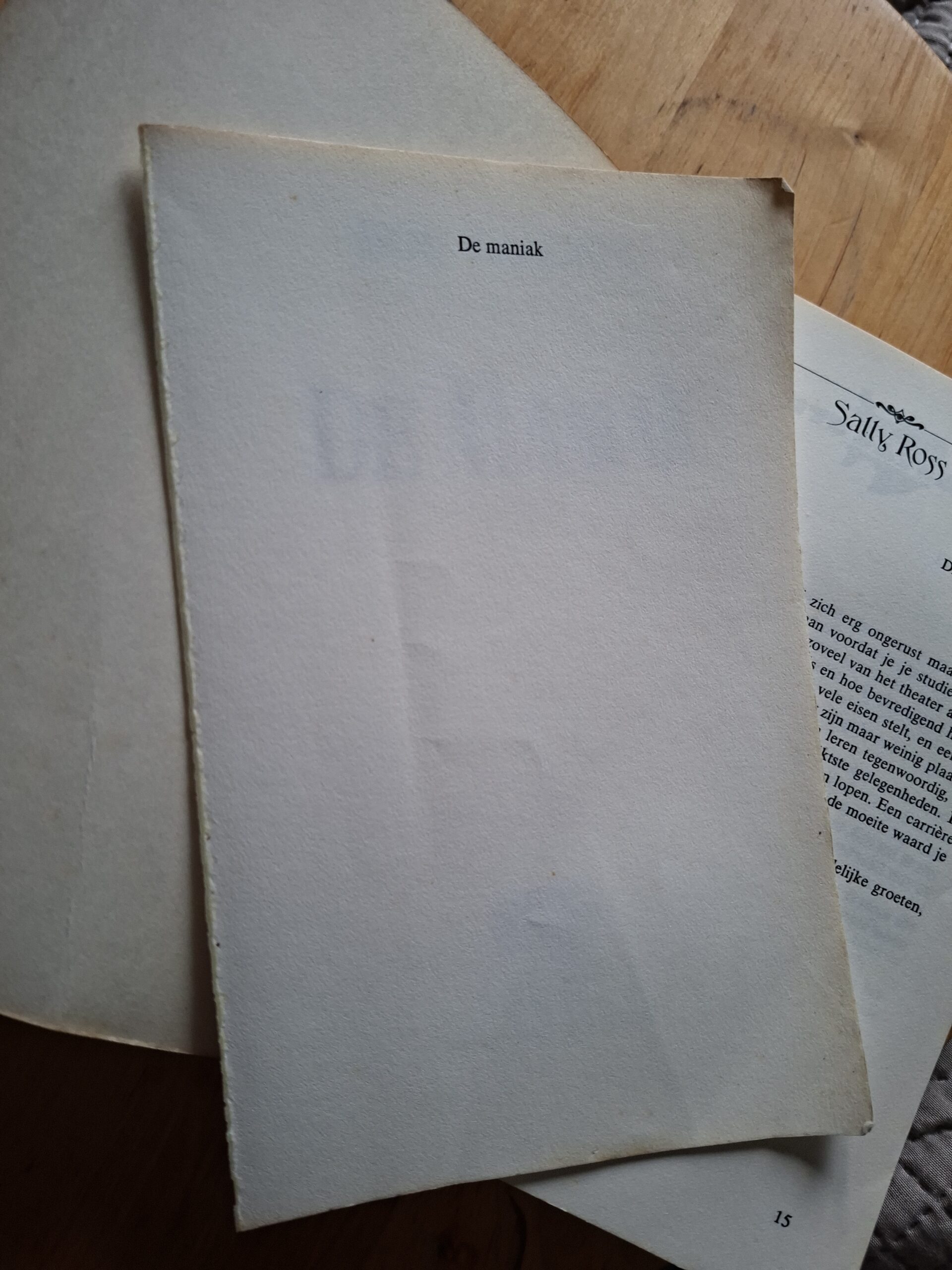 Bob Randall De Maniak Elsevier Thriller Broadway Hollywood - Afbeelding 2