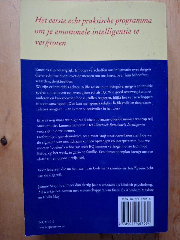 Jeanne Segal Werkboek Emotionele Intelligentie Spectrum Praktische Gids EQ