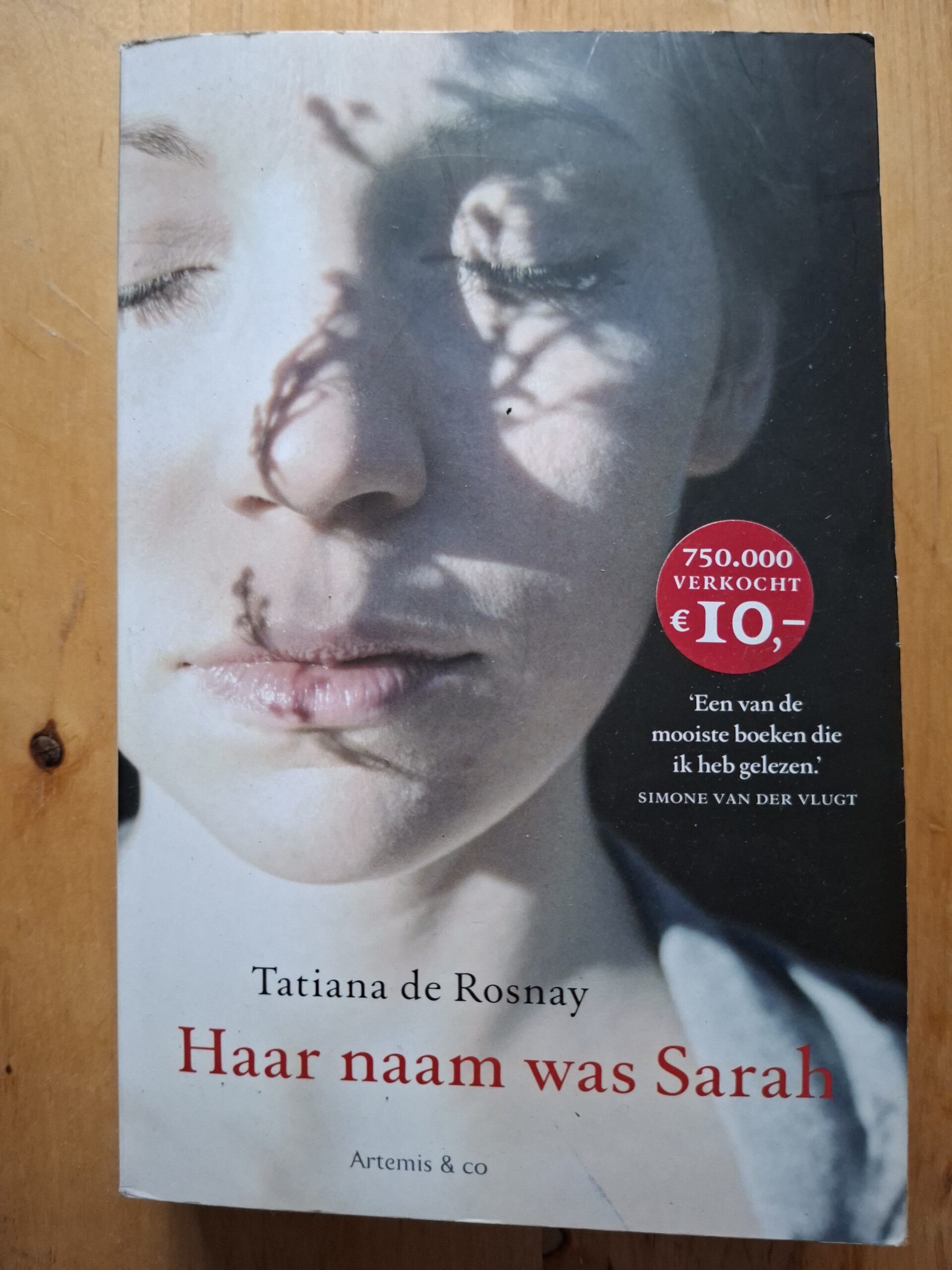 Tatiana de Rosnay Haar Naam Was Sarah Artemis Bestseller Holocaust