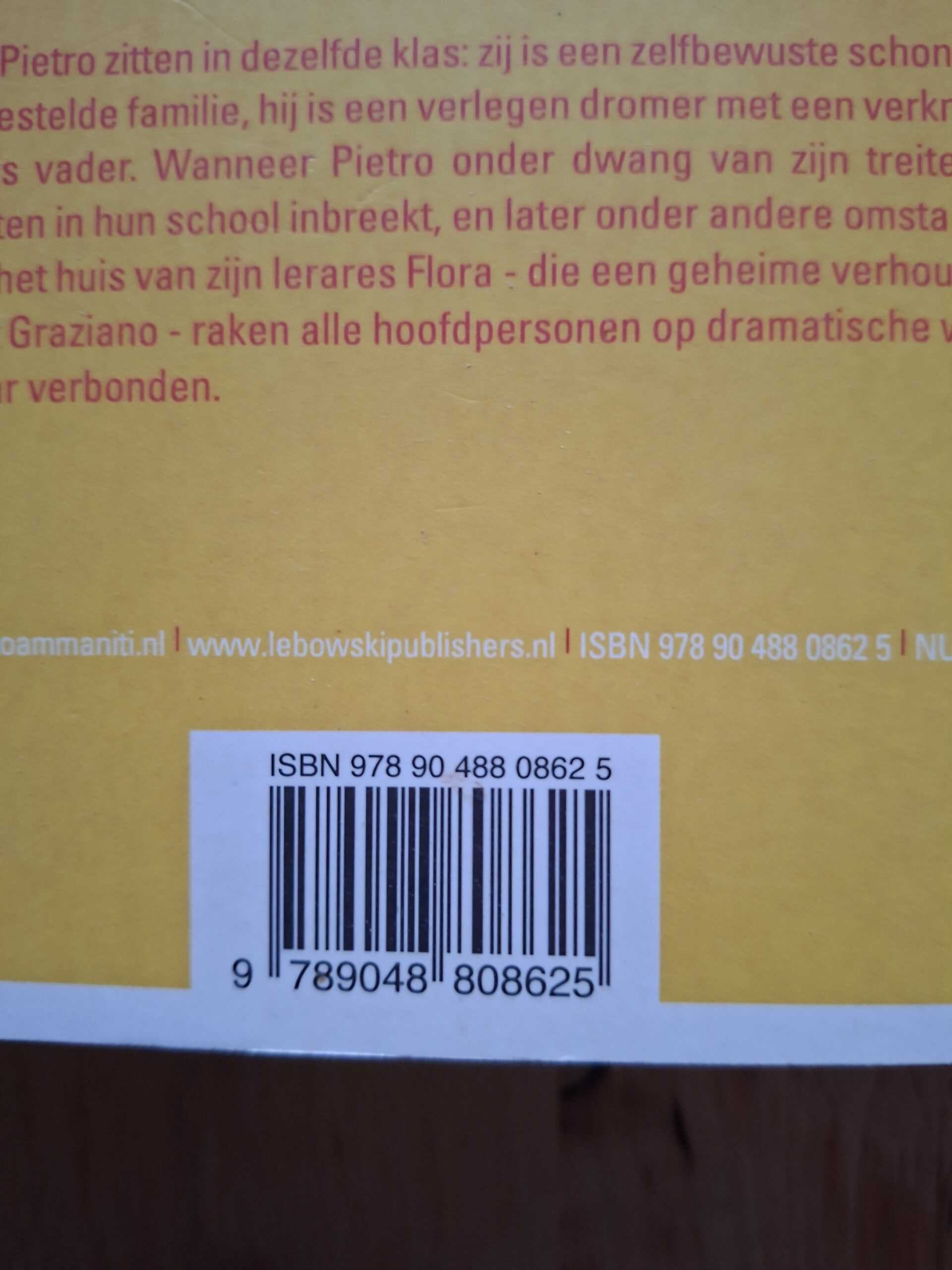 Niccolò Ammaniti Ik Haal Je Op Ik Neem Je Mee Lebowski Bestseller - Afbeelding 2