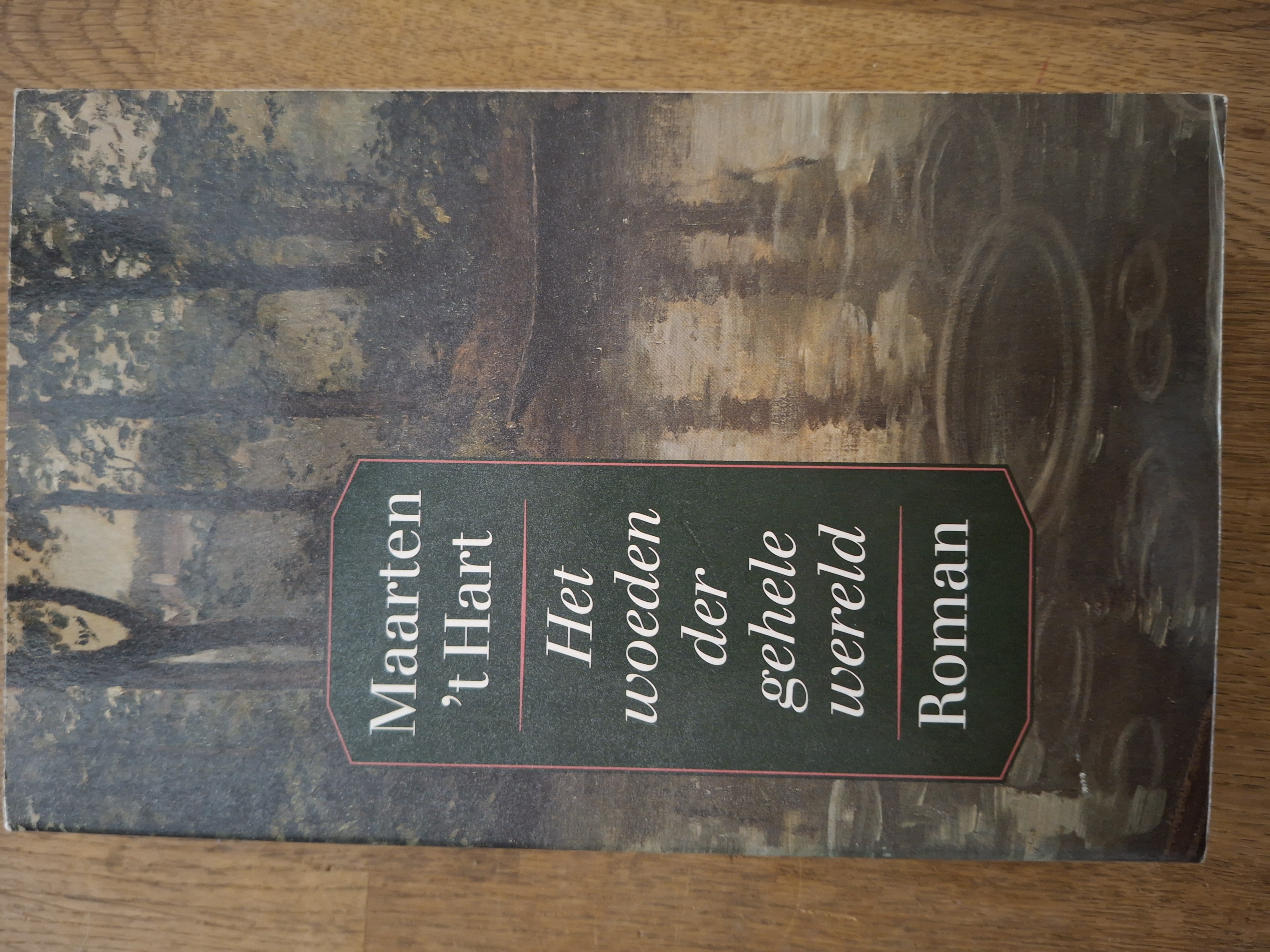 Maarten 't Hart Het Woeden der Gehele Wereld Historische Roman Grote ABC