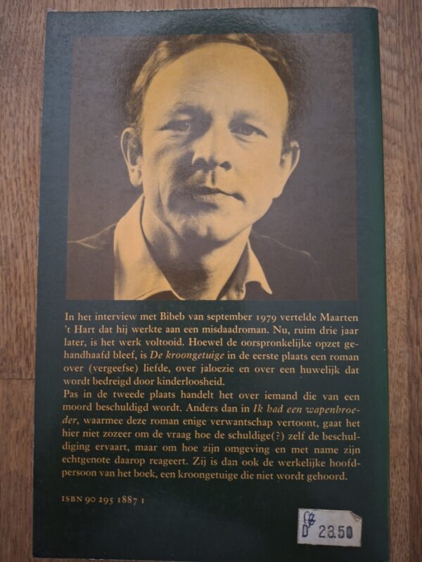 Maarten 't Hart De Kroongetuige Misdaadroman Grote ABC
