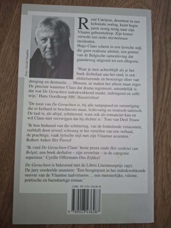 Hugo Claus De Geruchten Libris Literatuur Prijs Vlaams Meesterwerk