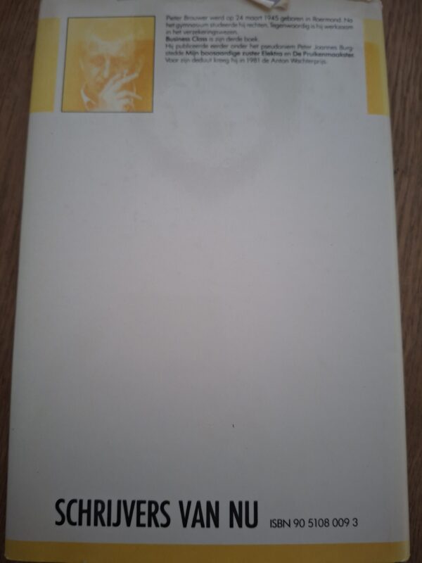 20251205_115802 Pieter Brouwer Business Class Schrijvers van Nu Debuutroman
